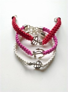 Bransoletka damska KOTWICA biżuteria rękodzieło