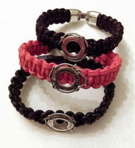 Damska bransoletka dla ratowniczki life ring rękodzieło biżuteria