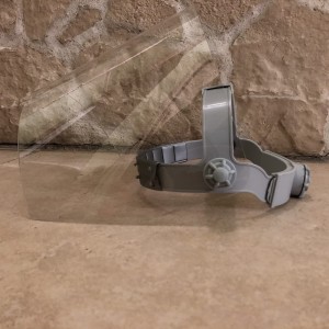 Przyłbica ochronna regulowana podnoszona przyubica osłona