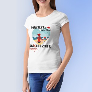 Koszulka dla ratowniczki - dobrze całuje skutecznie ratuje LUX