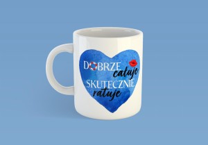 Kubek Dobrze całuje skutecznie ratuje 
