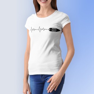 T-shirt lifeguard heartbeat
