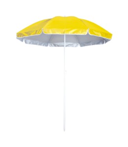 Żółty parasol przeciwsłoneczny dla ratowników wodnych i WOPR