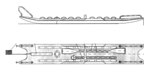 Deska lodowe dla ratownictwa (deska na lód)