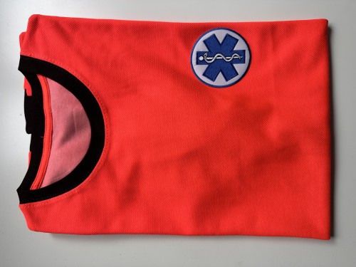 Fluo koszulka dla ratownictwo medyczne