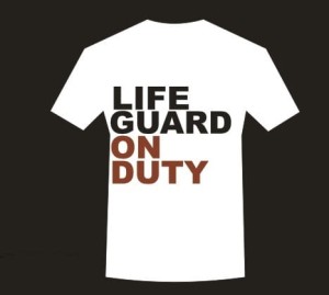 Koszulka T-shirt LIFEguard on duty