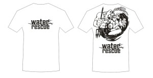 T-shirt black Water Rescue