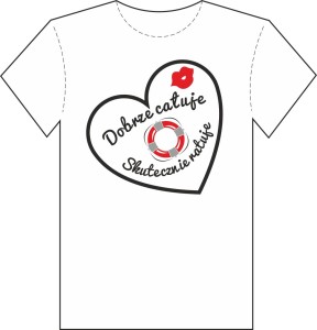 Koszulka dobrze całuje skutecznie ratuje