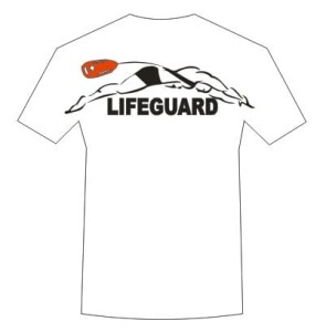 Koszulka ratownik z bojką Lifeguard