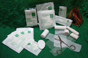 Wyposażenie apteczki KP1