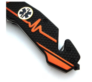 Nóż ratunkowy dla ratownika medycznego i wodnego 3 w 1