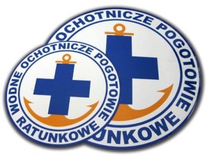 Naklejka magnetyczna WOPR 19cm