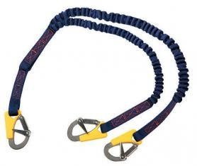 Lina bezpieczeństwa - lifelina - lifelines mx-4 ce elastic, 3 safety hooks, 2 arms MARINEPOOL