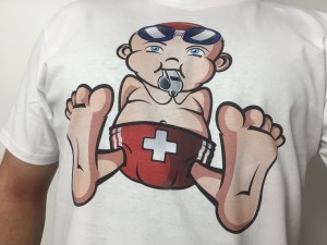 Koszulka t-shirt basic mały ratownik small lifeguard