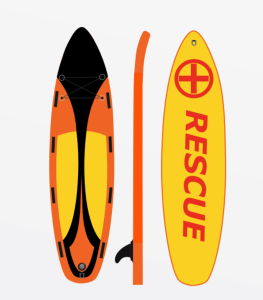 Deska ratownicza SUP - Rescue